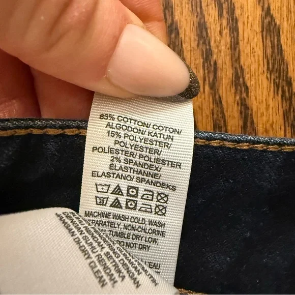 Lucky Brand Layla Bootcut Dark Blue Jeans Size 4/27 - Picture 14 of 15